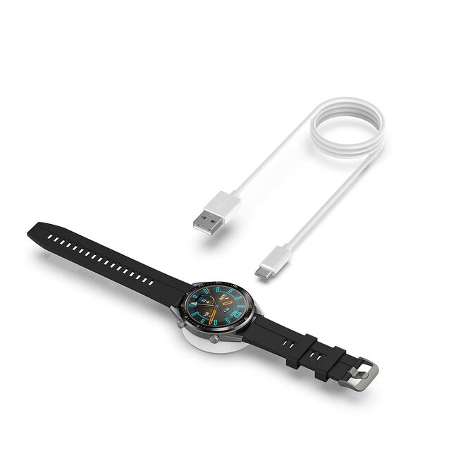 Incarcator pentru Huawei Watch GT / GT 2 / GT 2e / GT 3 / GT 4 / GT 4 Pro / Honor Watch, USB, 3.5W - alb