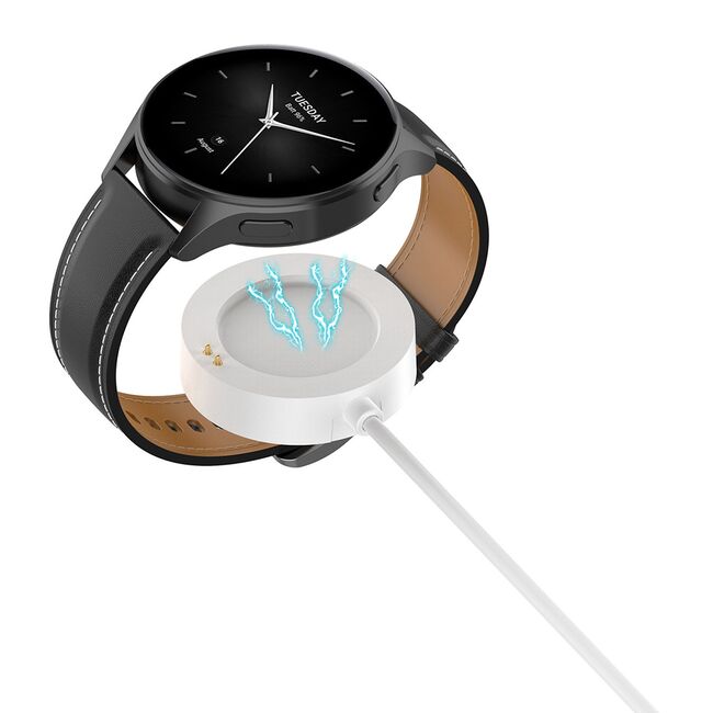 Incarcator pentru Xiaomi Watch S4/2/S3/H1/Watch2 Pro/Watch S2 - alb