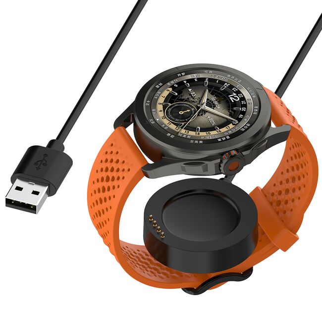 Incarcator wireless pentru Xiaomi Watch S4 Sport, USB - negru