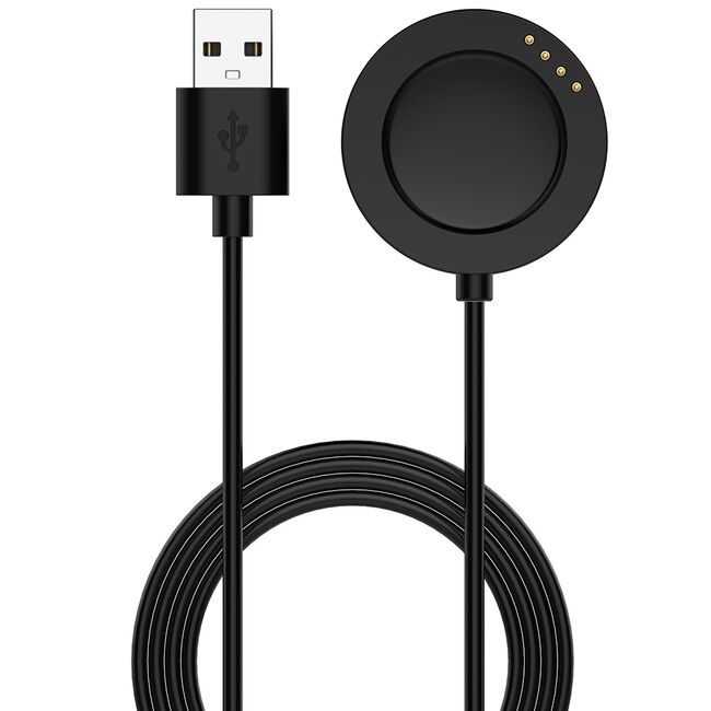 Incarcator wireless pentru Xiaomi Watch S4 Sport, USB - negru