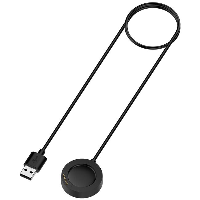 Incarcator wireless pentru Xiaomi Watch S4 Sport, USB - negru
