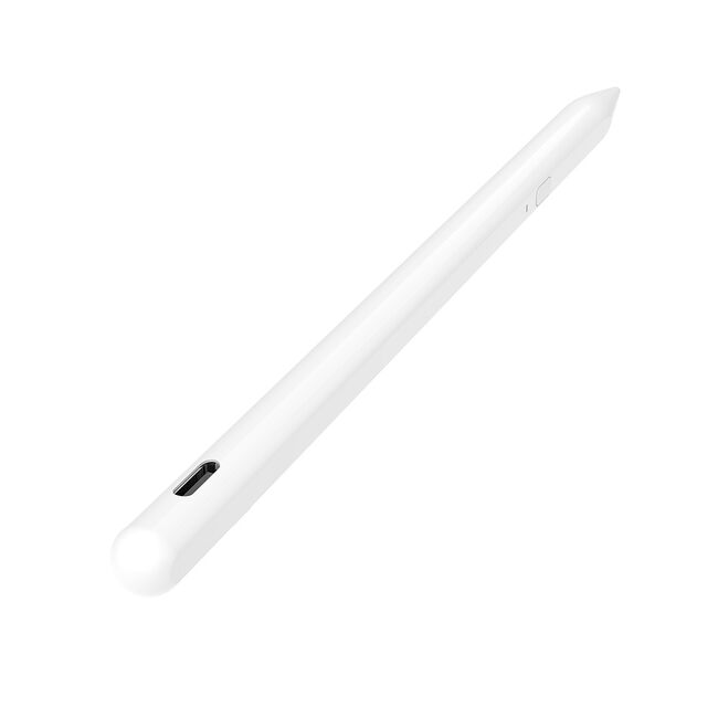 Stylus Pen pentru Tableta, Bluetooth, Type-C, 130mAh, 5V, 0.2A, Palm Rejection, Tilt Pressure Sense  - Techsuit (AX10) - White