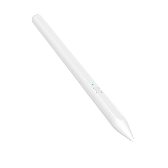 Stylus Pen pentru Tableta, Bluetooth, Type-C, 130mAh, 5V, 0.2A, Palm Rejection, Tilt Pressure Sense  - Techsuit (AX10) - White