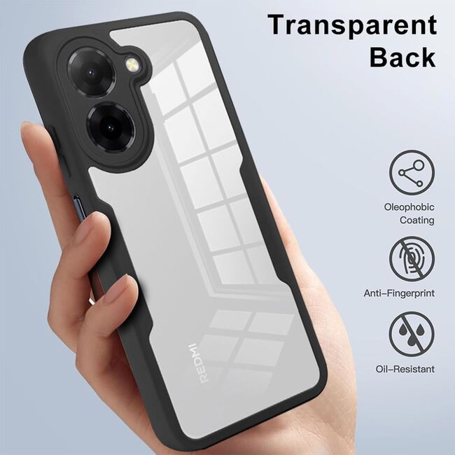 Pachet 360: Husa cu folie integrata pentru Xiaomi Redmi A5 4G Cover360 fata / spate - roz
