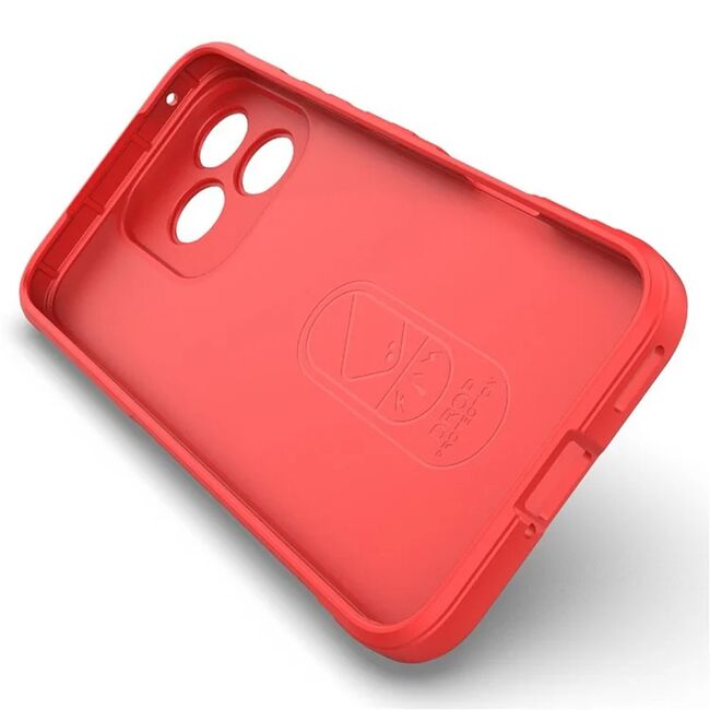 Husa pentru  Honor 400 Lite Liquid Silicone, Microfibre Lining, Non-Slip Airbag Design, Rosu