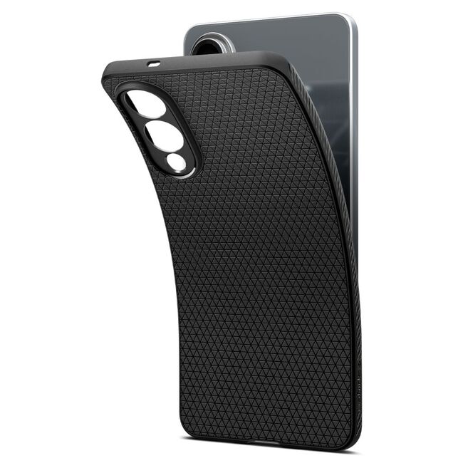 Husa premium pentru  Samsung Galaxy S25 Edge Spigen - Liquid Air - Negru