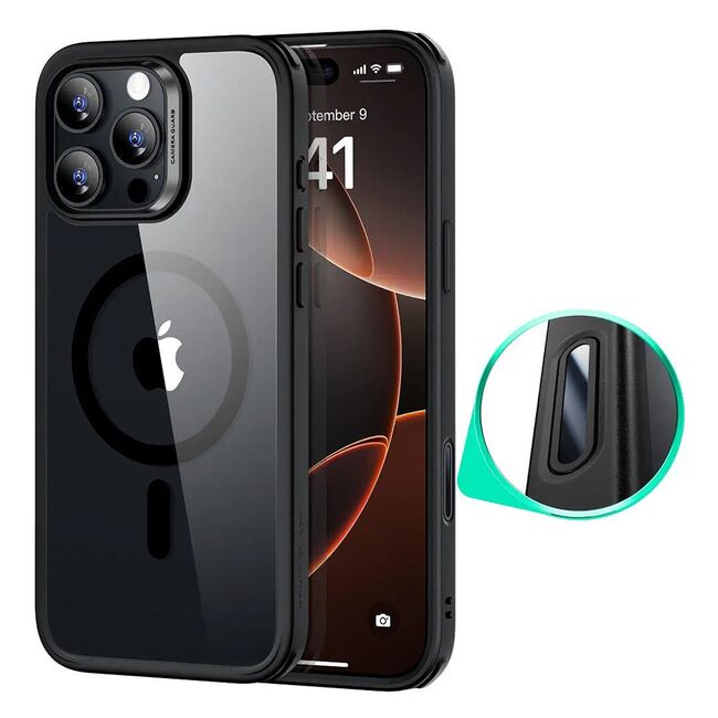 Husa premium pentru  iPhone 16 Pro compatibila MagSafe ESR - Classic Hybrid HaloLock - Clear