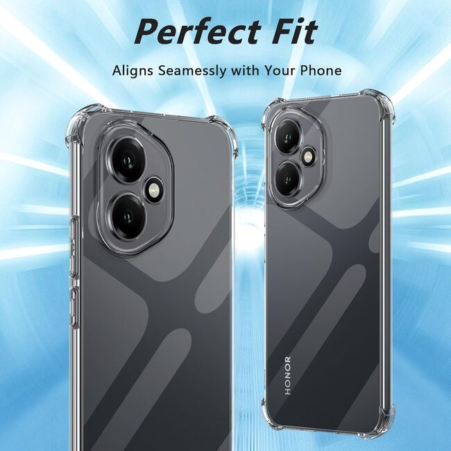 Husa pentru Honor 400 Slim Anti-Shock 1.5mm reinforced 4 corners, Transparent