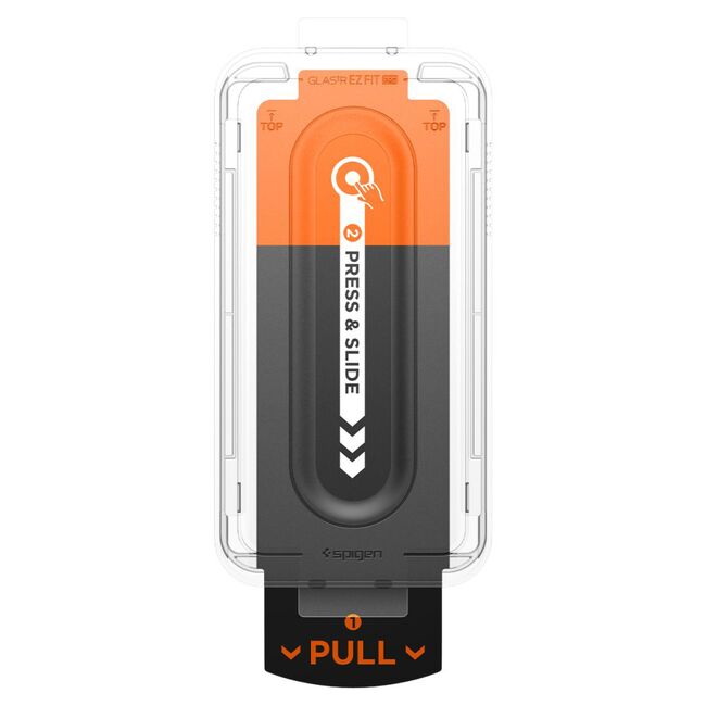 Set 2 x Folie din sticla pentru  Samsung Galaxy S25 Edge cu aplicator Spigen - Glas.tR EZ-FIT HD - clear