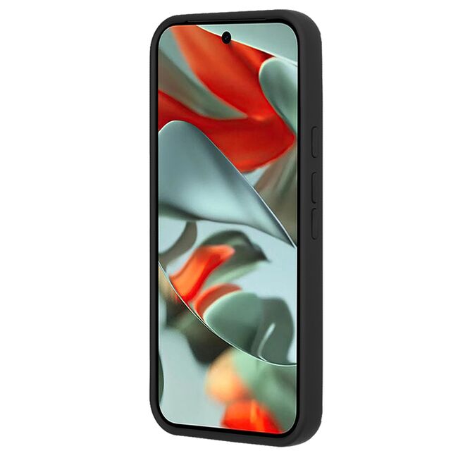 Husa de protectie pentru  Google Pixel 9 Pro XL premium cu inel stand rotativ, suport magnetic si bumper anti-alunecare - Negru