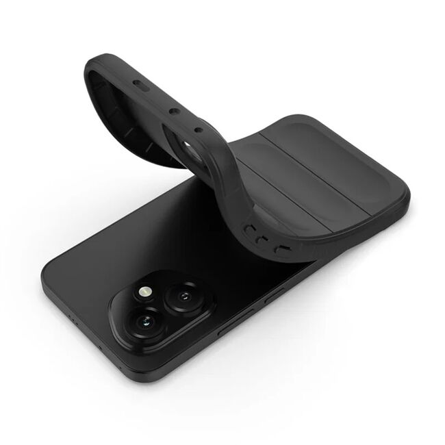 Husa pentru  Honor 400 Liquid Silicone, Microfibre Lining, Non-Slip Airbag Design, Negru