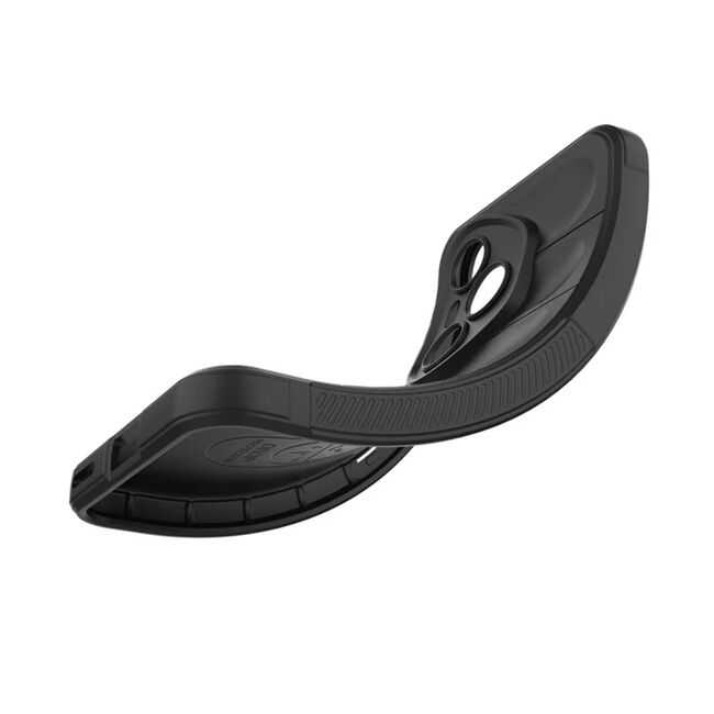Husa pentru  Honor 400 Pro Liquid Silicone, Microfibre Lining, Non-Slip Airbag Design, Negru