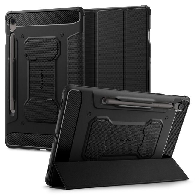 Husa pentru Samsung Galaxy Tab S10 FE Plus 13.1 inch - Spigen Rugged Armor Pro - Black