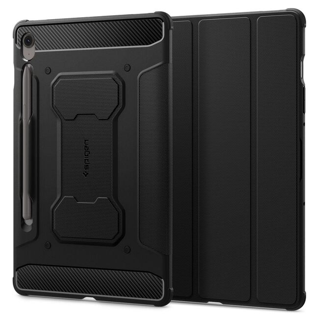 Husa pentru Samsung Galaxy Tab S10 FE Plus 13.1 inch - Spigen Rugged Armor Pro - Black