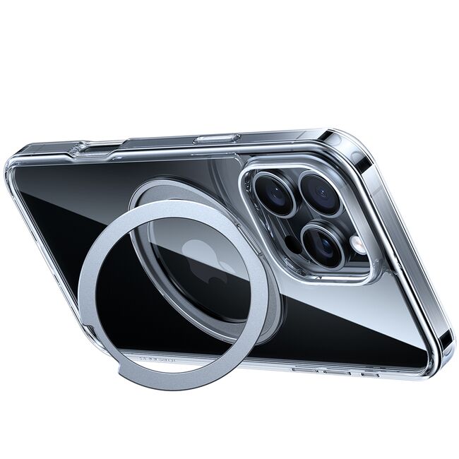 Husa pentru iPhone 16 Pro Max - Torras Ostand Pro MagSafe Series - Clear