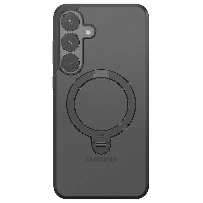 Husa pentru Samsung Galaxy S25 - Torras Ostand Spin MagSafe Series - Negru