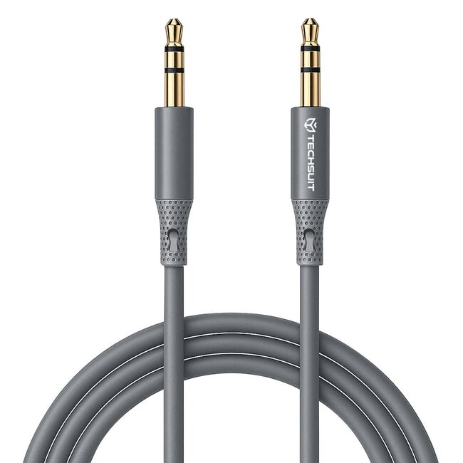 Adaptor 2x Jack, Hi-Fi - Techsuit SoundFleX (AC3) - Gray