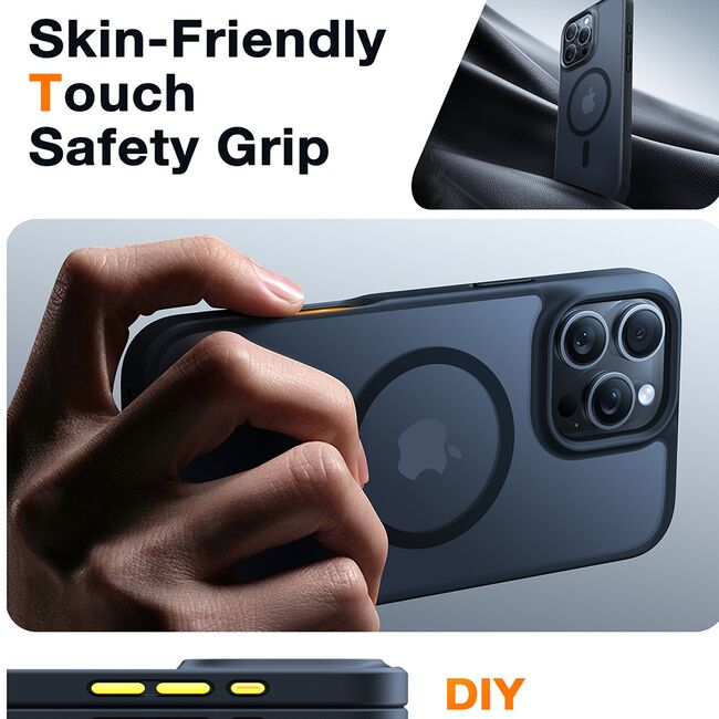 Husa pentru Google Pixel 9a - Torras Guardian Magnetic Series - Negru