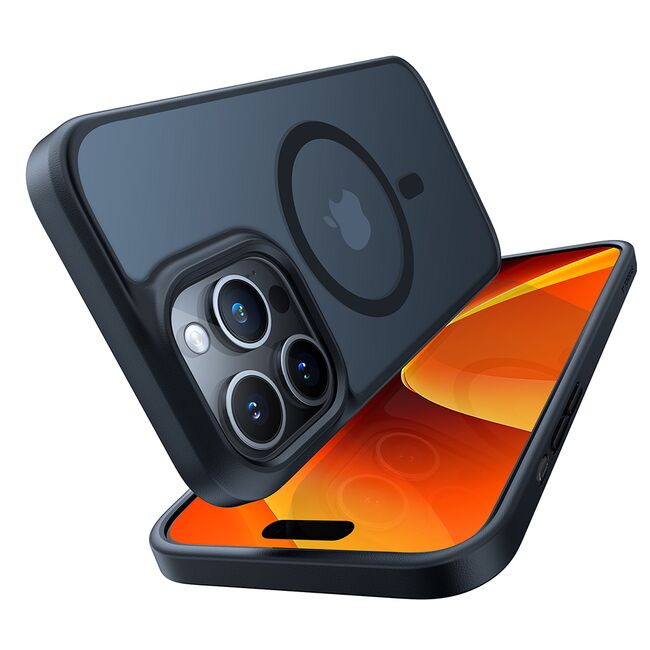 Husa pentru iPhone 15 Pro Max - Torras Guardian Magnetic Series - Negru