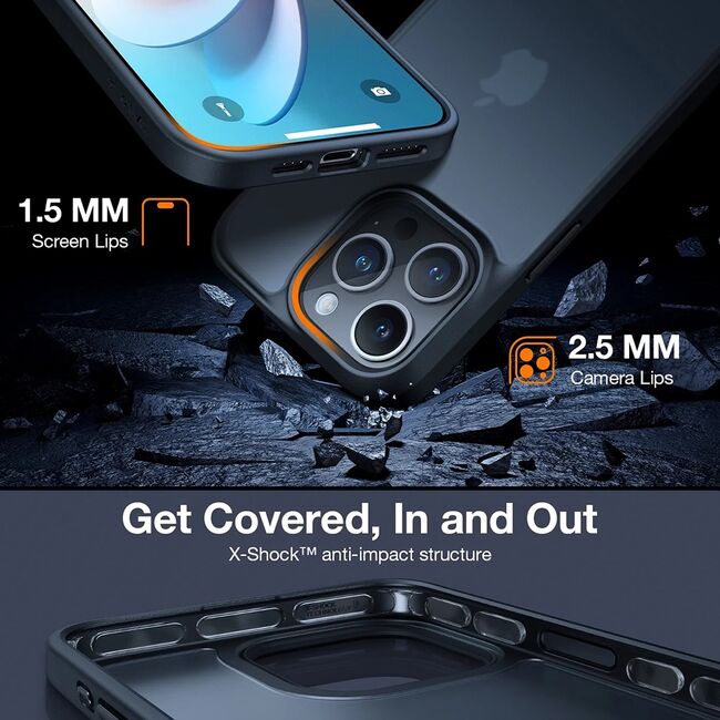 Husa pentru Samsung Galaxy A56 5G - Torras Guardian Series - Negru