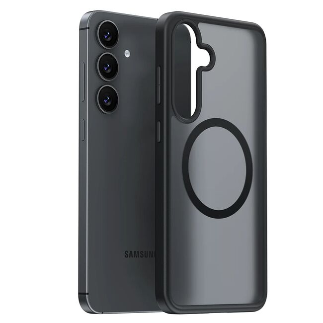 Husa pentru Samsung Galaxy S25 - Torras Guardian Magnetic Series - Negru