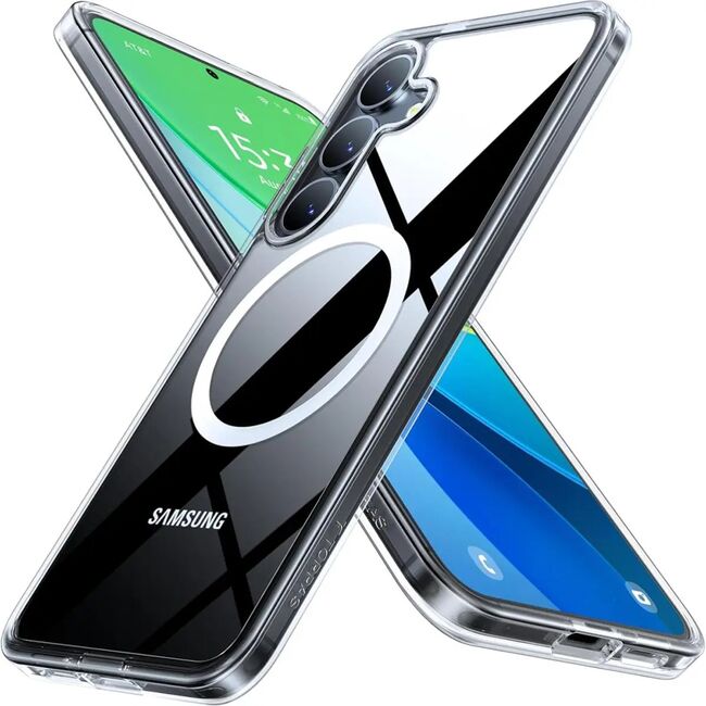 Husa pentru Samsung Galaxy S25 - Torras Guardian Magnetic Series - Clear