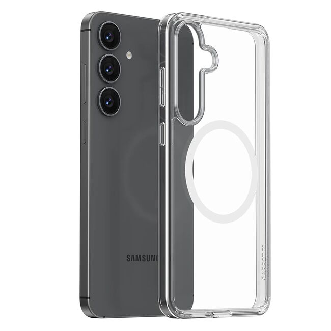 Husa pentru Samsung Galaxy S25 - Torras Guardian Magnetic Series - Clear