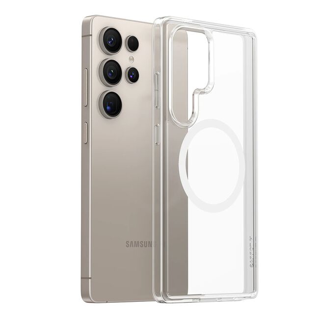Husa pentru Samsung Galaxy S25 Ultra - Torras Guardian Magnetic Series - Clear