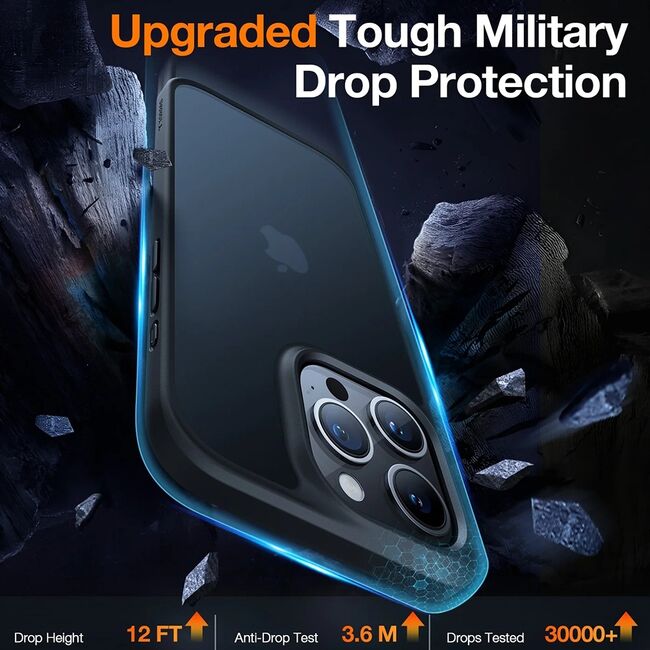 Husa pentru Google Pixel 9a - Torras Guardian Series - Negru