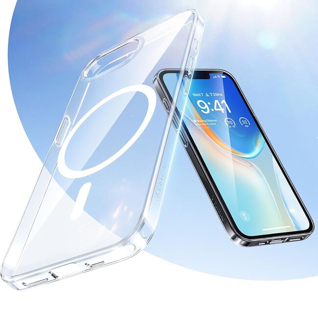 Husa pentru iPhone 16e - Torras OriginFit-Mag Series - Clear