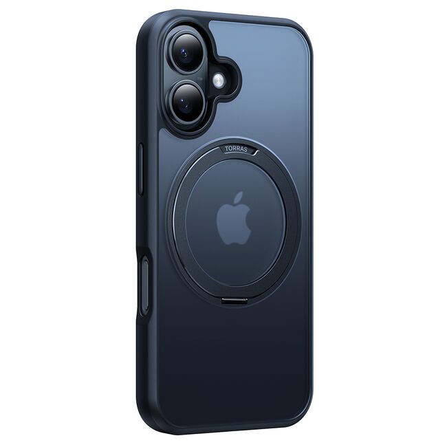 Husa pentru iPhone 16 Plus - Torras Ostand Pro MagSafe Series - Negru