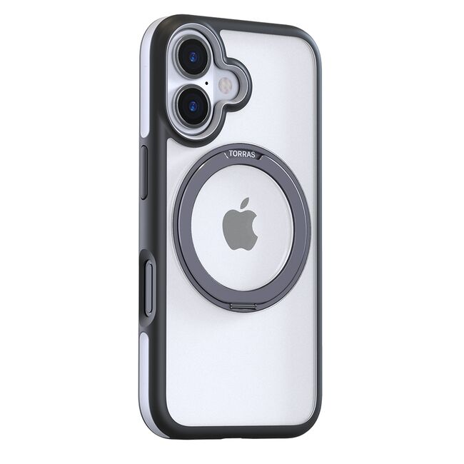 Husa pentru iPhone 16 Plus - Torras Ostand R Fusion MagSafe Series - Negru