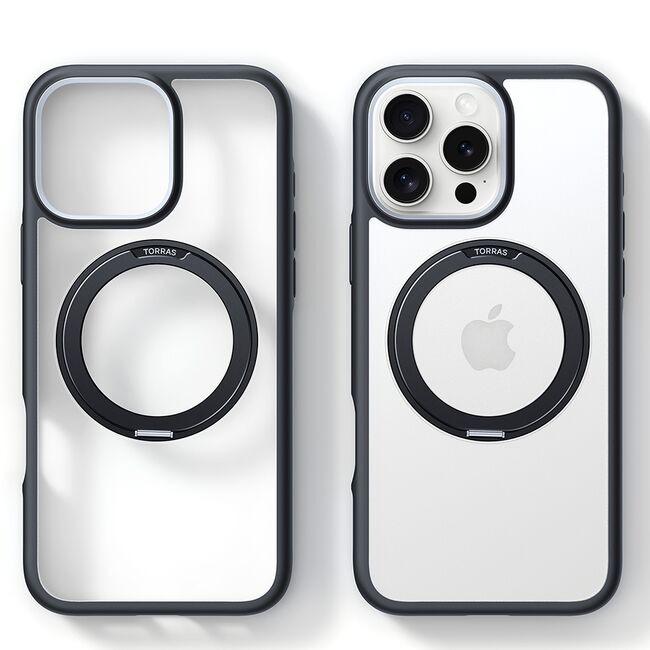 Husa pentru iPhone 16 Pro - Torras Ostand R Fusion MagSafe Series - Negru