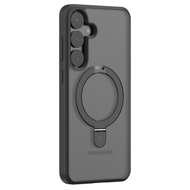 Husa pentru Samsung Galaxy S25 - Torras Ostand MagSafe Series - Negru