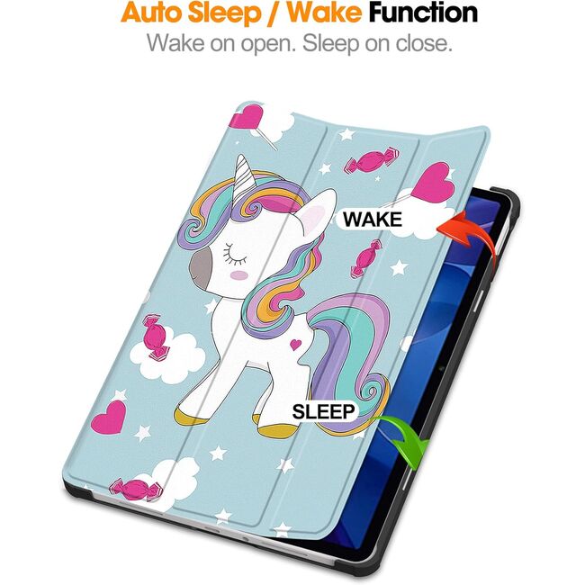 Husa pentru  Xiaomi Redmi Pad 2 tip stand functie sleep/wake-up, protectie 360 - Unicorn