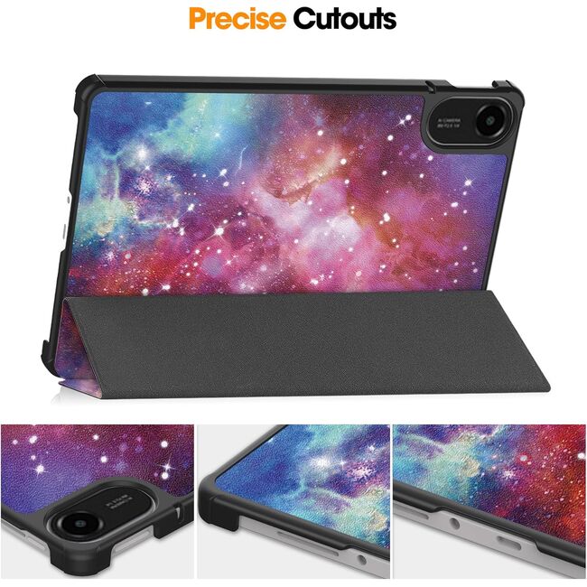 Husa pentru  Xiaomi Redmi Pad 2 tip stand functie sleep/wake-up, protectie 360 - Galaxy