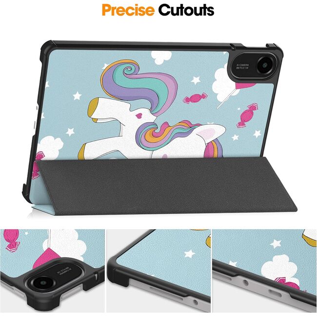 Husa pentru  Xiaomi Redmi Pad 2 tip stand functie sleep/wake-up, protectie 360 - Unicorn