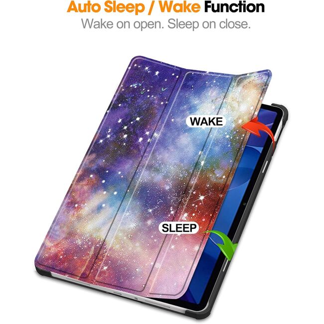 Husa pentru  Xiaomi Redmi Pad 2 tip stand functie sleep/wake-up, protectie 360 - Galaxy