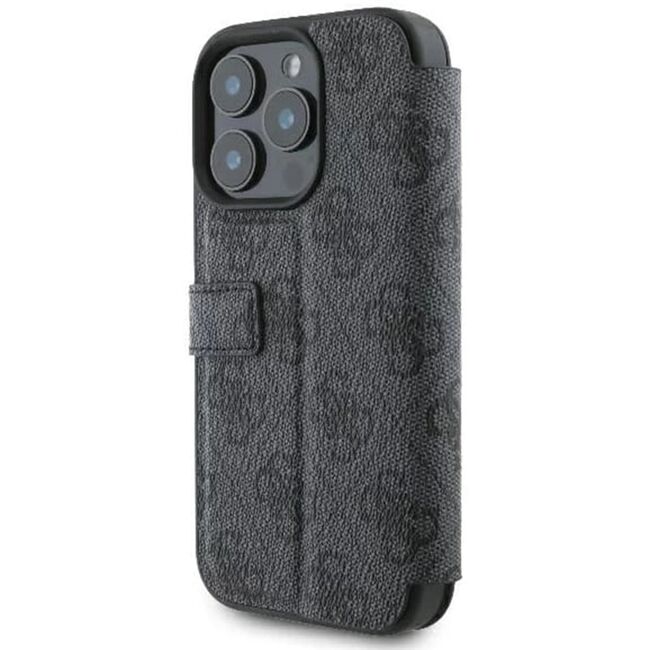 Husa pentru iPhone 16 Pro - Guess Book 4G - Black