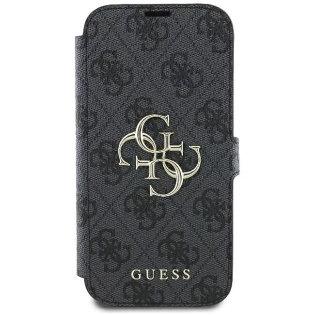 Husa pentru iPhone 16 Pro - Guess Book 4G - Black