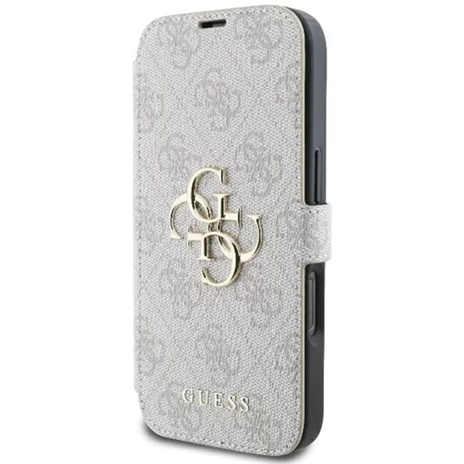 Husa pentru iPhone 16 Plus - Guess Book 4G - Pink