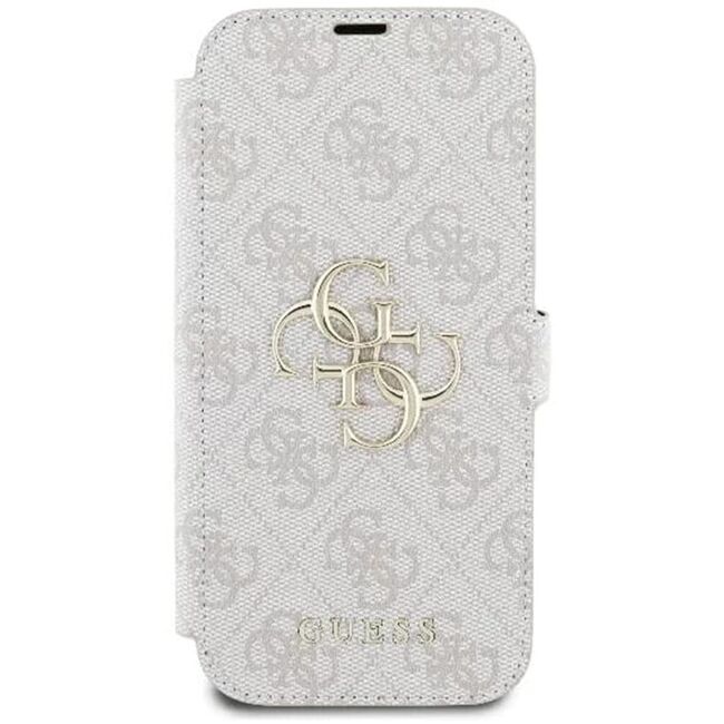 Husa pentru iPhone 16 Plus - Guess Book 4G - Pink