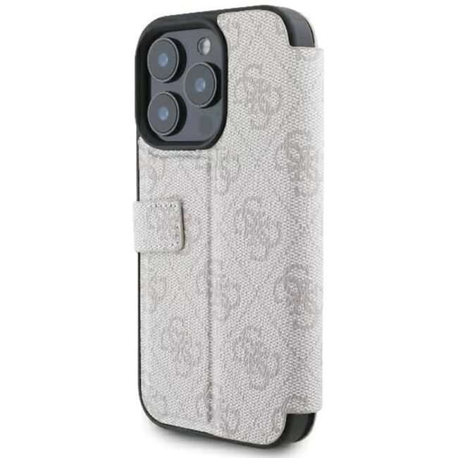 Husa pentru iPhone 16 Pro Max - Guess Book 4G - Pink