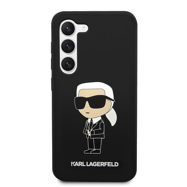 Husa pentru Samsung Galaxy S23 - Karl Lagerfeld Silicone - Ikonik