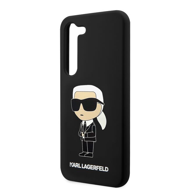 Husa pentru Samsung Galaxy S23 - Karl Lagerfeld Silicone - Ikonik