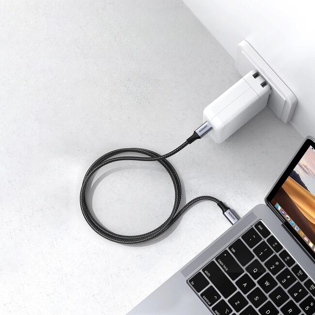 Cablu de Date, 2x USB-C, PD100W, 5A, 480Mbps, 2m - Ugreen US316 (70429) - Black