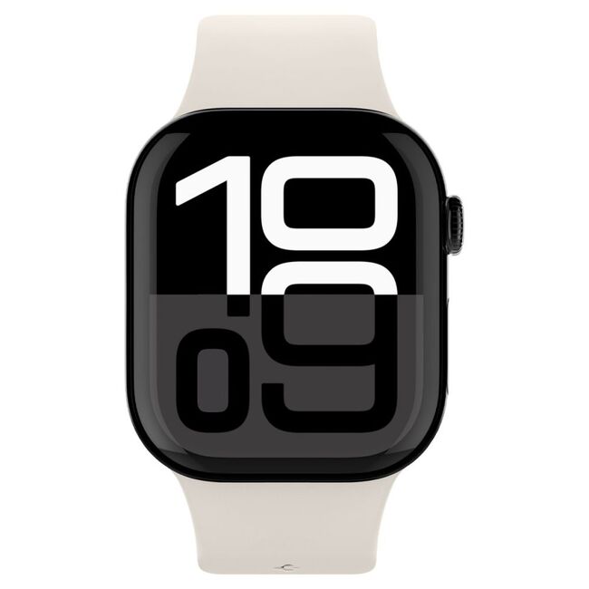 Curea pentru Apple Watch 1/2/3/4/5/6/7/8/9/10/SE/SE 2 (38/40/41/42mm) - Spigen Nano Pop - Orange Beige
