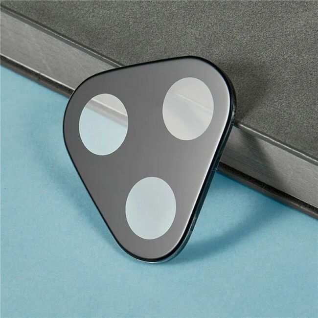 Folie de protectie camera pentru  Honor 400 Lite din sticla securizata, Full Cover, Rezistenta 9H, Anti-Zgârieturi, montare usoara - Negru