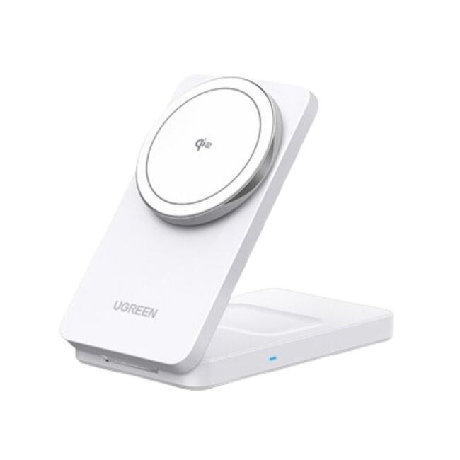 Incarcator fara Fir 2in1, 20W, 3A - Ugreen W706 (45057) - White