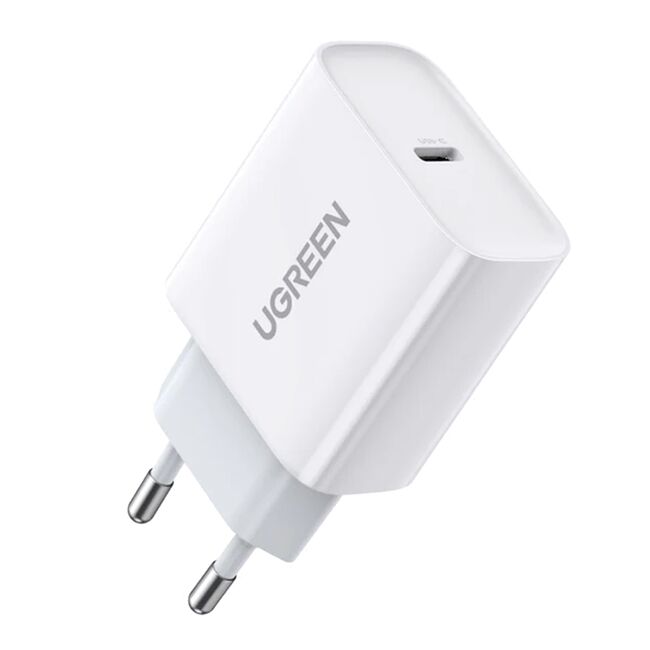 Incarcator pentru Priza, Type-C, PD20W - Ugreen CD137 (60450) - White